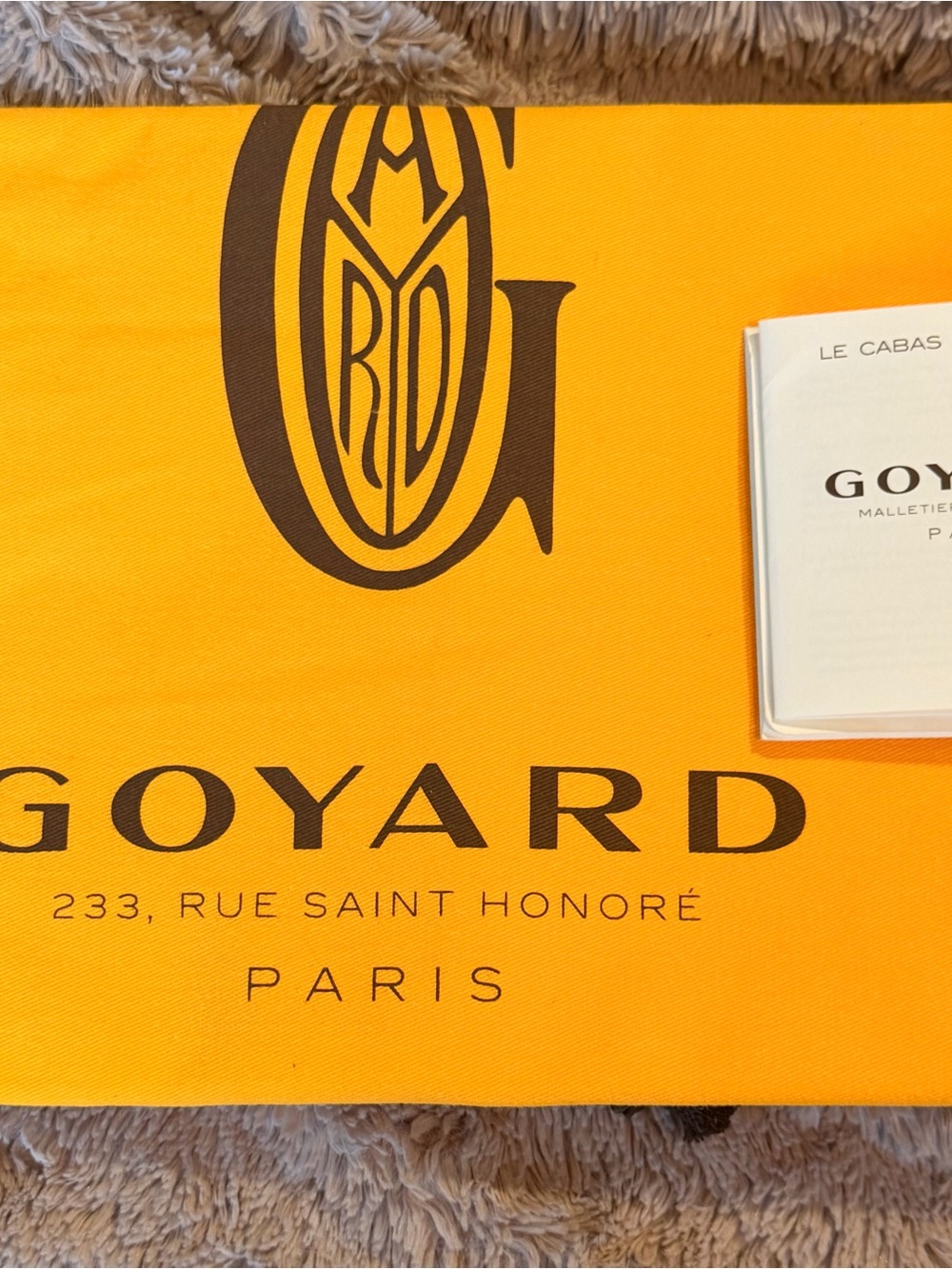 Goyard Saint Louis Tote - Black and Gray Chevron - Picture 2 of 7